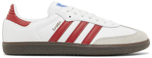 adidas Samba OG White Better Scarlet (Men's)
