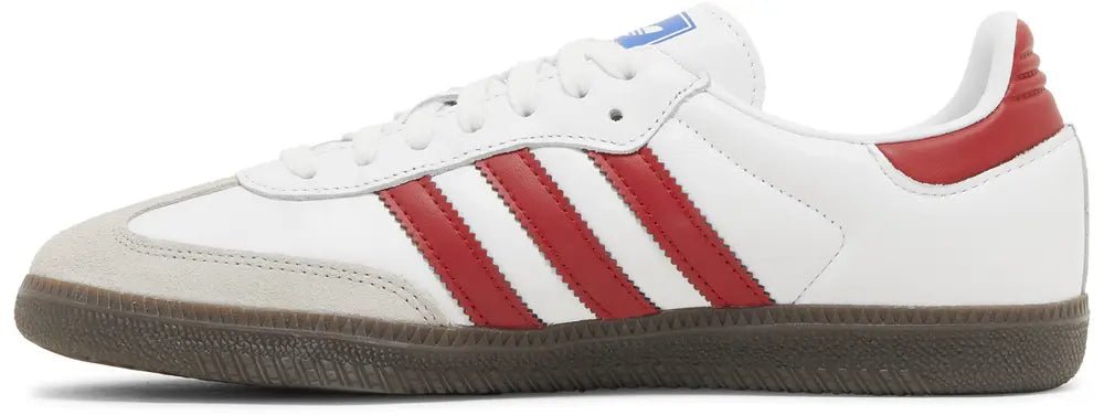 adidas Samba OG White Better Scarlet (Men's)