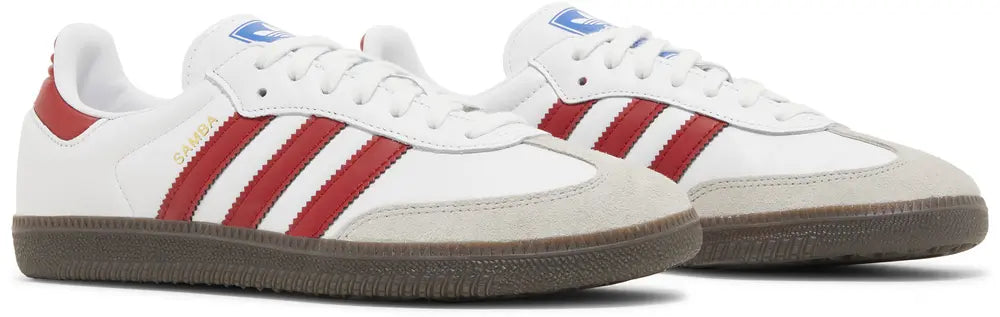 adidas Samba OG White Better Scarlet (Men's)
